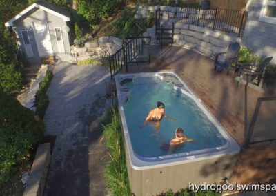 Self-Cleaning Swim Spas by Hydropool