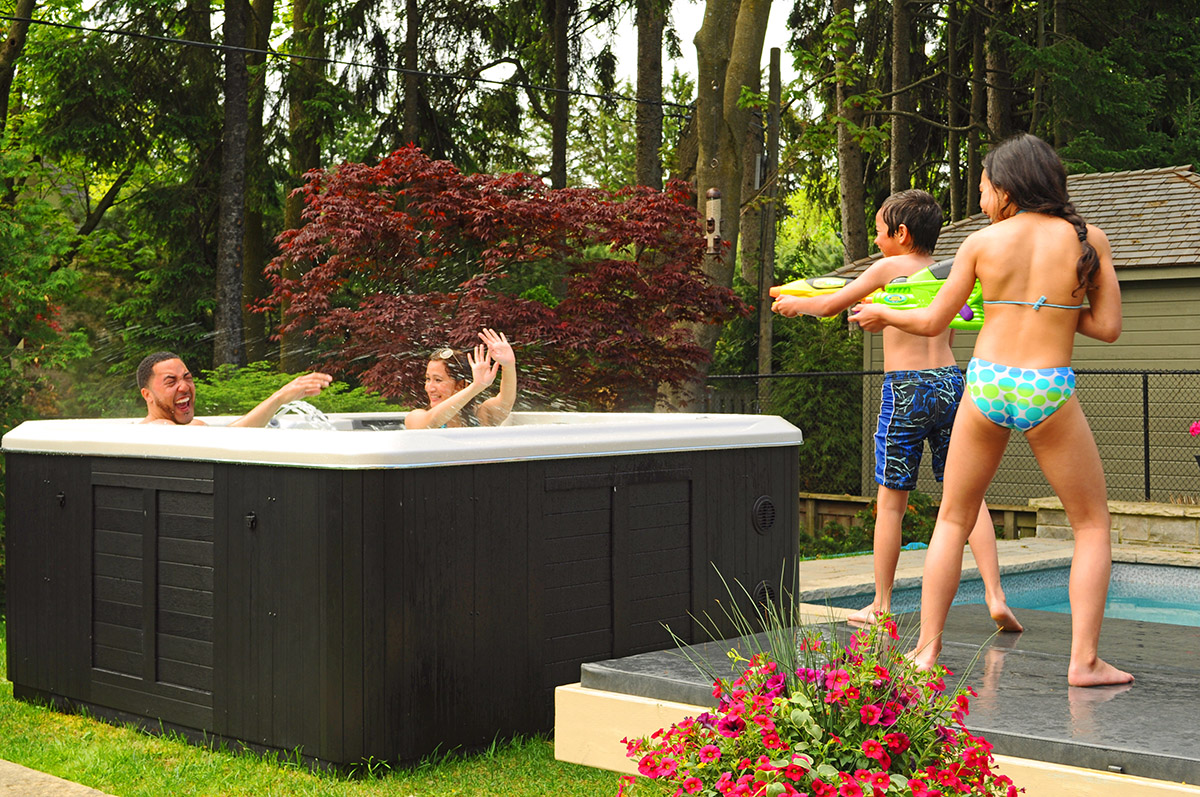 Self-Cleaning Hot Tub by Hydropool.